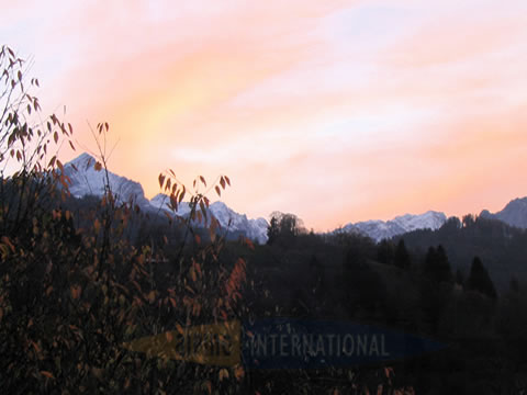 Alpspitze, J�bil�umsgrad und Zugspitze