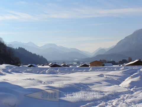Blick auf das Loisachtal
