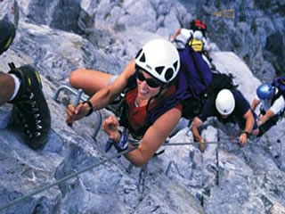 Klettern und Abseilen mit Alpine International